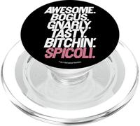 Fast Times At Ridgemont Awesome Gnarly Spicoli Text Stack PopSockets PopGrip pour MagSafe