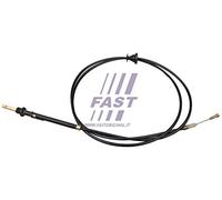 FAST Tirette de capot moteur Noir Plastique à renfort de verre compatible avec Camionnette, Autobus, Camion pour IVECO DAILY III