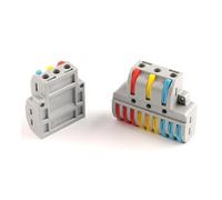 Fast wire connector compact Type SPL 3 in 6/9 out splitter plug-in home terminal block 0.08-4.0mm2 28-12AWG NWPNLXEA(NC-933)