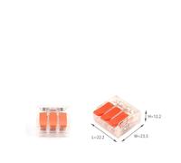 Fast Wiring Connector Compact Wire Connector Plug-in Wire Terminal block Home Connector 6.0mm2 NWPNLXEA(613T,10PCS)
