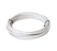 FAST WORLD SHOPPING Câble d'antenne coaxial RG6U de 5 mètres, 75 ohms de haute qualité, conducteur en cuivre étamé, pour TV, décodeur, numérique terrestre, antennes intérieures et extérieures, signal