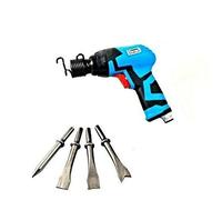 FAST WORLD SHOPPING Marteau Burin Air Comprimé Pistolet Ciseau Pneumatique Avec Embouts Batteur Compresseur