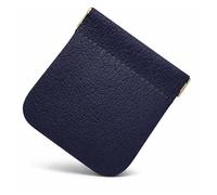 FAST WORLD SHOPPING Porte-monnaie pour homme en cuir véritable, fabriqué en Italie, sac de poche avec fermeture à ressort, porte-pièces et billets, portefeuille unisexe pour homme et femme élégant