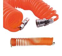 FAST WORLD SHOPPING ® Rallonge d'air comprimé 5 m Aspirale Fixation rapide mâle femelle Tube compresseur