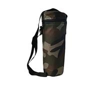 FAST WORLD SHOPPING ® Sac isotherme porte-bouteille 1,5 A 2 Litres Sac à dos Réfrigérateur Bandoulière Et Fermeture Zip Intérieur Aluminium