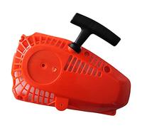 FAST WORLD SHOPPING ® Starter pour tronçonneuse à couplage de 25 cc Carter Corde d'allumage universelle