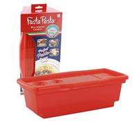Fasta Pasta Cuiseur à pâtes pour micro-ondes - L'original (rouge) - Pas de désordre, de colle ou de W