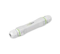 Fastcalbing Extension PoE étanche à enfouissement direct pour caméra IP, extension Ethernet brisant la limite de distance de 100 m, répéteur PoE extérieur, IEEE 802.3af/at/bt, PoE+, Plug and Play