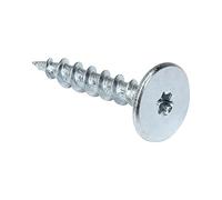 FastCap Professional PowerHead #10 Lot de 50 vis à bois de 3,8 cm de longueur - Tête de 1,4 cm - Autotaraudeuse, revêtement en zinc, entraînement Torx, type 17 pointe - Résistance et maintien ultimes