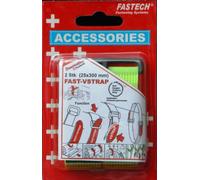FASTECH® 688-777 Bande auto-agrippante avec boucle partie velours et partie agrippante (L x l) 300 mm x 25 mm jaune 2 pc(s)
