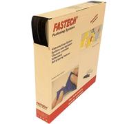 FASTECH® B10-STD-HL999925 Bande auto-agrippante à coudre partie velours et partie agrippante (L x l) 50 m x 10 mm noir 50 m