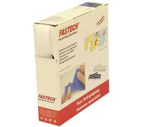 FASTECH® B25-SKL01000010 Bande auto-agrippante hotmelt à coller partie crochets (L x l) 10 m x 25 mm blanc 10 m