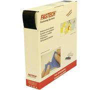 FASTECH® B50-SK-H-999925 Bande auto-agrippante hotmelt à coller partie crochets (L x l) 25000 mm x 50 mm noir 25 m