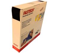 FASTECH® B50-SK--JV999925 Bande auto-agrippante acrylate à coller jersey (L x l) 25 m x 50 mm noir 25 m