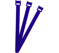 FASTECH® Collier de serrage auto-agrippant pour grouper partie velours et partie agrippante (L x l) 200 mm x 13 mm bleu 100 pc(s)