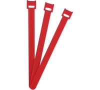 FASTECH® Collier de serrage auto-agrippant pour grouper partie velours et partie agrippante (L x l) 200 mm x 13 mm rouge 100 pc(s)