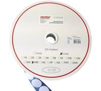 FASTECH® T02035000003C1 Pastille ronde auto-agrippante hotmelt à coller partie velours (Ø) 35 mm blanc