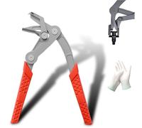 Fastener Clip Removal Pliers, Professional Auto Fastener Clip Removal Tool, Car Clip Pliers for Automotive Door & Dashboard Panels, Trim Clips, Plastic Rivets, Interior & Exterior Body Repair (1 PC)