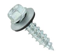 Fasteners Plus ST Fastening Lot de 250 vis de toiture en métal galvanisé Type 17 pour reliure à bois 35,6 x 2,5 cm