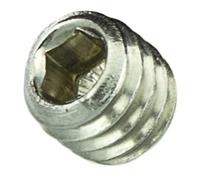 Fasterner: Standard (Metric) Set Screw [M4 x .7mm x 4mm] Flat Point, SS - 611056189337