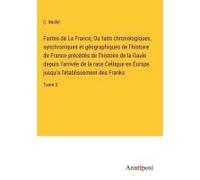 Fastes De La France; Ou Faits Chronologiques, Synchroniques Et Géographiques De L'histoire De France Précédés De L'histoire De La Gaule Depuis L'arrivée De La Race Celtique En Europe Jusqu'a L'établis