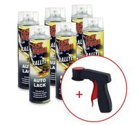 FastFinish Fast Finish Rallye vernis brillant 6x 500 ml. + 1 poignée d'aérosol
