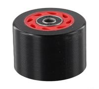 Fastigeaty Lot de 8 roues de patins à roulettes 58 mm en polyuréthane hautement élastique avec roulements pour patins à quad, résistant à l'usure, faible bruit, pièces de rechange intérieures et