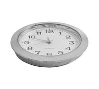 Fastigeaty Mouvement à quartz avec lunette dorée ou argentée et chiffres romains, mécanisme d'horloge rond à quartz de 36 mm/55 mm, pour travaux manuels et décoration d'intérieur (55 mm D)