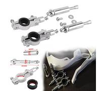 FastPro Kit de fixation universel en alliage d'aluminium pour guidon, 22 mm, 28 mm
