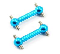 Fastrax Cardan Alu Bleu pour Tamiya TT02 (x2) - FTTA008B