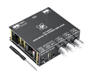 Fastsaw Carte Amplificateur Audio HiFi, 400W Mini Amplificateur Bluetooth 5.0 Caisson De Basses Mono avec TPA3223, TWS Amplifier de Puissance Numérique, DC 12-42V/5A, BT 5.0/USB/AUX