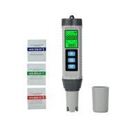 Fastsaw Testeur pH et Chlore Piscine 8-en-1, Mètre Electronique avec pH, Chlore, TDS, EC, S.G, SALT, ORP, Temp Écran LCD Rétroéclairé et Compensation Automatique pour Piscine, Aquarium, Eau Potable