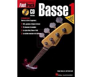 Fasttrack Bass Method - Book 1 - French Edition Book/Online Audio