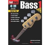 FastTrack Bass Method: Starter Pack (Book/Online Audio & Video) (Fast Track Music Instruction) - [Version Originale] Inconnu (Auteur)