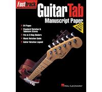 FastTrack: Cahier De Musique Guitare (Standard/Tablatures)