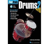 Fasttrack Drums Method Book 2 Book/Online Audio