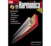 FastTrack Harmonica Method - Book 1 - for Diatonic Harmonica - BK+CD