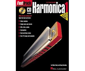 FastTrack Harmonica Method - Book 1 - for Diatonic Harmonica - BK+CD