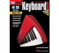 FastTrack Keyboard: Book 1 Starter Pack (Book/Online Audio & Video) (FastTrack Music Instruction) - [Version Originale] Inconnu (Auteur)