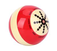 FastUU Bille de Billard d'entraînement, Accessoire d'aide à la Pratique de Bille de Billard, balles d'entraînement avec Lignes et Points Standard pour Home Practice America Pool Eight Ball