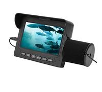 FastUU Caméra de pêche sous-Marine, caméra Portable de détecteur de Poisson LED caméra étanche Infrarouge 15M détecteur de Poisson, Moniteur LCD 4,3 Pouces, pour Bateau de mer de lac de Glace