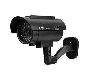 FastUU Caméra de Simulation, Moule de caméra à économie d'énergie à énergie Solaire, caméra de Moniteur d'imitation de sécurité extérieure pour Le Bureau du système de sécurité communautaire