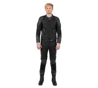 FASTWAY T-2201 Combinaison en cuir/textile 2 pièces Noir 52 homme