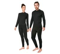 FASTWAY Uni 222 SET Sous-vê bambou 1st Layer noir L