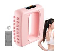 Faszienring-Massagegerät - 5-Gang-Kabelloses Massagegerät zur Muskelentspannung | Weiches Silikondesign mit einstellbarer Vibration, leichte Körperformungshilfe für Sportler-Yoga, 4,92 x 5,71 Zoll
