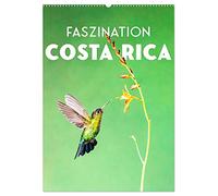 Faszination Costa Rica (Wandkalender 2026 DIN A2 hoch), CALVENDO Monatskalender: Ein wahres Paradies für Mensch und Tier.