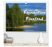 Faszination Finnland (hochwertiger Premium Wandkalender 2026 DIN A2 quer), Kunstdruck in Hochglanz: Finnland, Land der Seen und Wälder, im neuen Licht