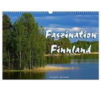 Faszination Finnland (Wandkalender 2026 DIN A3 quer), CALVENDO Monatskalender: Finnland, Land der Seen und Wälder, im neuen Licht
