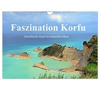 Faszination Korfu (Wandkalender 2026 DIN A4 quer), CALVENDO Monatskalender: Korfu, die grünste Insel Griechenlands