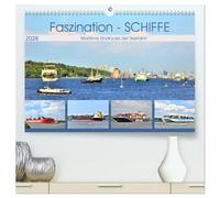 Faszination - SCHIFFE (hochwertiger Premium Wandkalender 2026 DIN A2 quer), Kunstdruck in Hochglanz: Beeindruckende, maritime Einblicke der Seefahrt